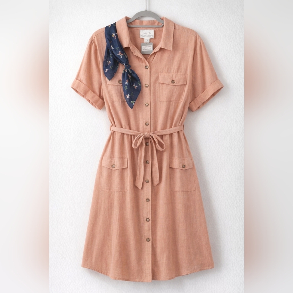 Perch by Blu Pepper Melon Button‑Down